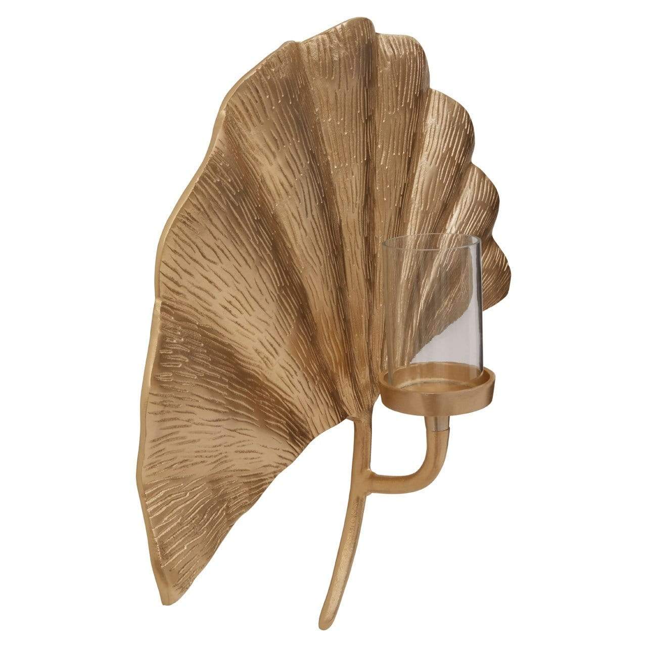 Hamilton Interiors Accessories Luxe Ginkgo Large Wall Sconce House of Isabella UK