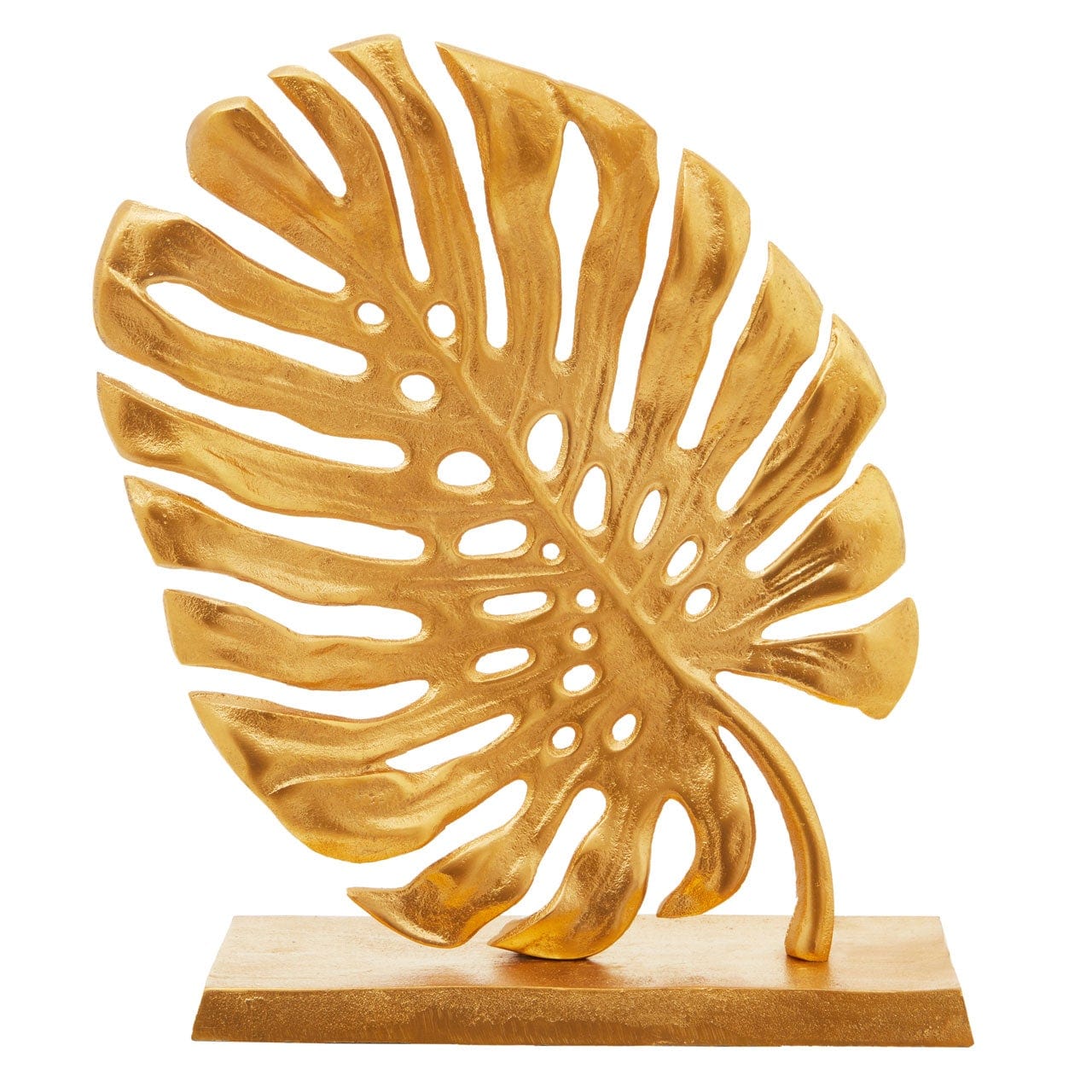 Hamilton Interiors Accessories Pradin Gold Finish Leaf Sculpture House of Isabella UK