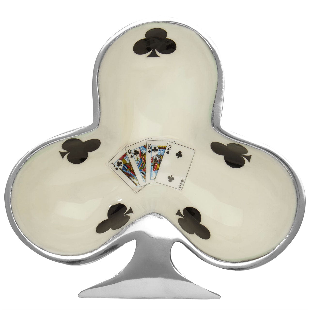 Hamilton Interiors Accessories Set Of 4 Playing Cards Design Bowls House of Isabella UK
