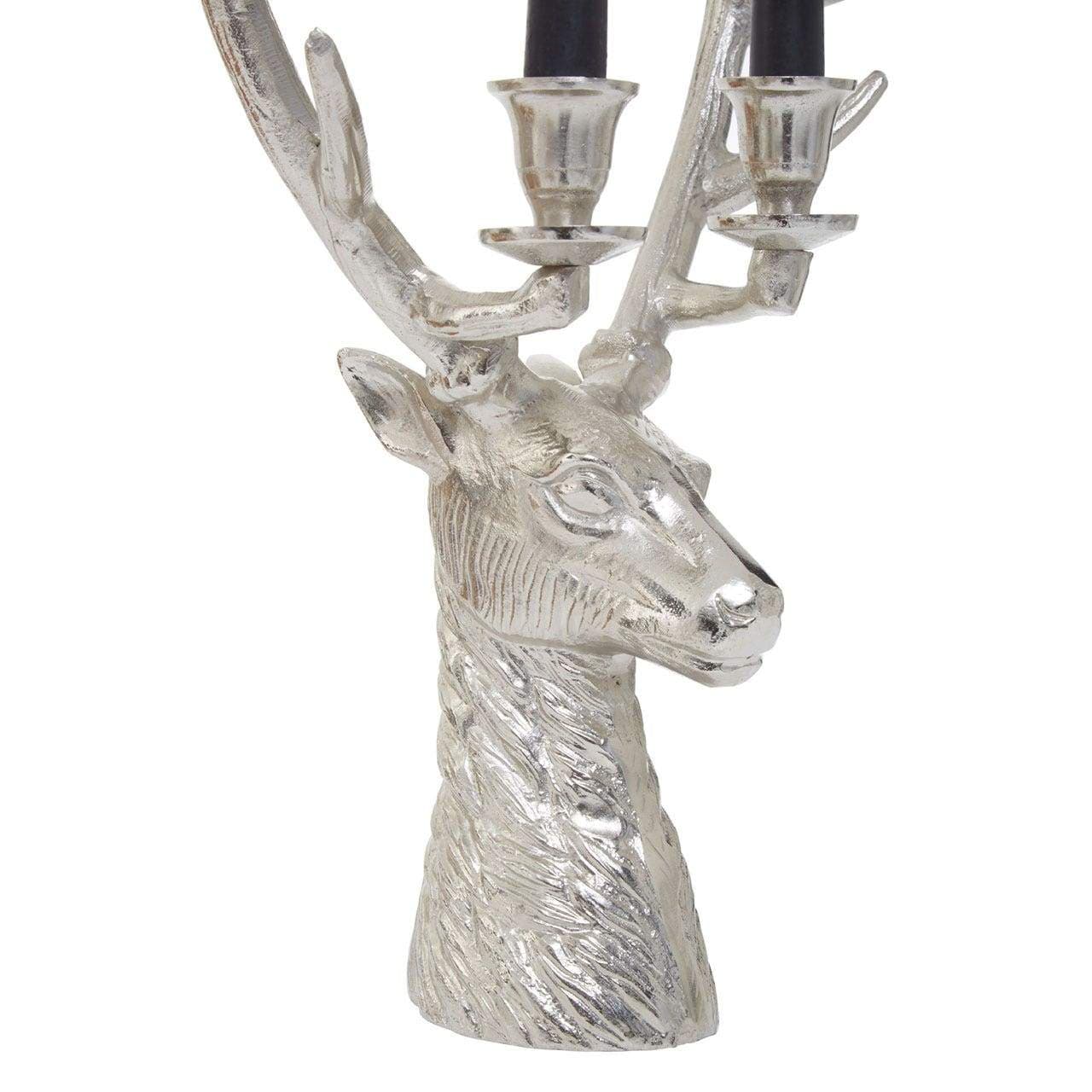 Hamilton Interiors Accessories Stag Candelabra 6 Candles House of Isabella UK
