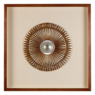 Hamilton Interiors Accessories Two Tone Framed Bronze Wall Art House of Isabella UK