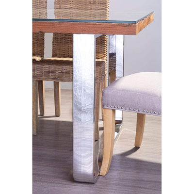 Hamilton Interiors Dining Brand New - Tehran Mink Linen Dining Chair | Outlet House of Isabella UK