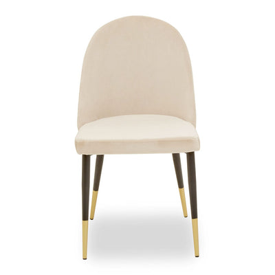 Hamilton Interiors Dining Gilden Dining Chair With Curved Back House of Isabella UK