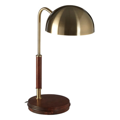Hamilton Interiors Lighting Antique Brass Finish Task Lamp House of Isabella UK
