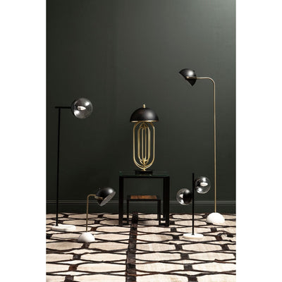 Hamilton Interiors Lighting Murdoch Brass Table Lamp House of Isabella UK