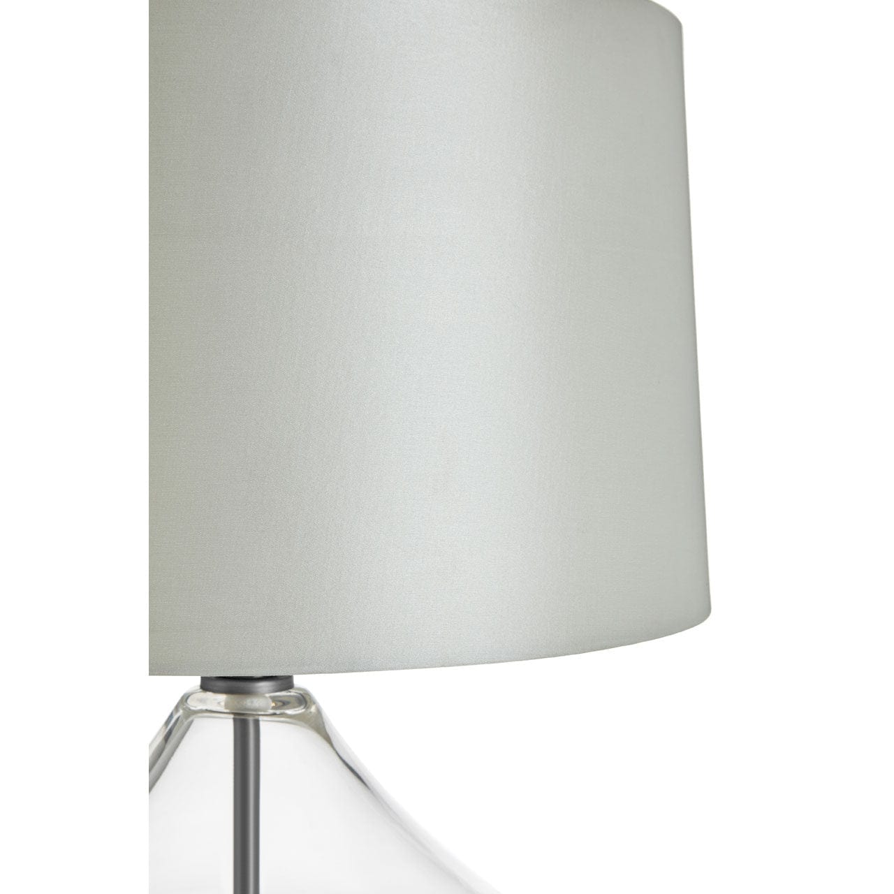 Hamilton Interiors Lighting Usha Light Grey Shade Table Lamp With Eu Plug House of Isabella UK