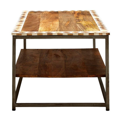 Hamilton Interiors, Artisan Iron / Mango Wood Coffee Table - House of Isabella UK