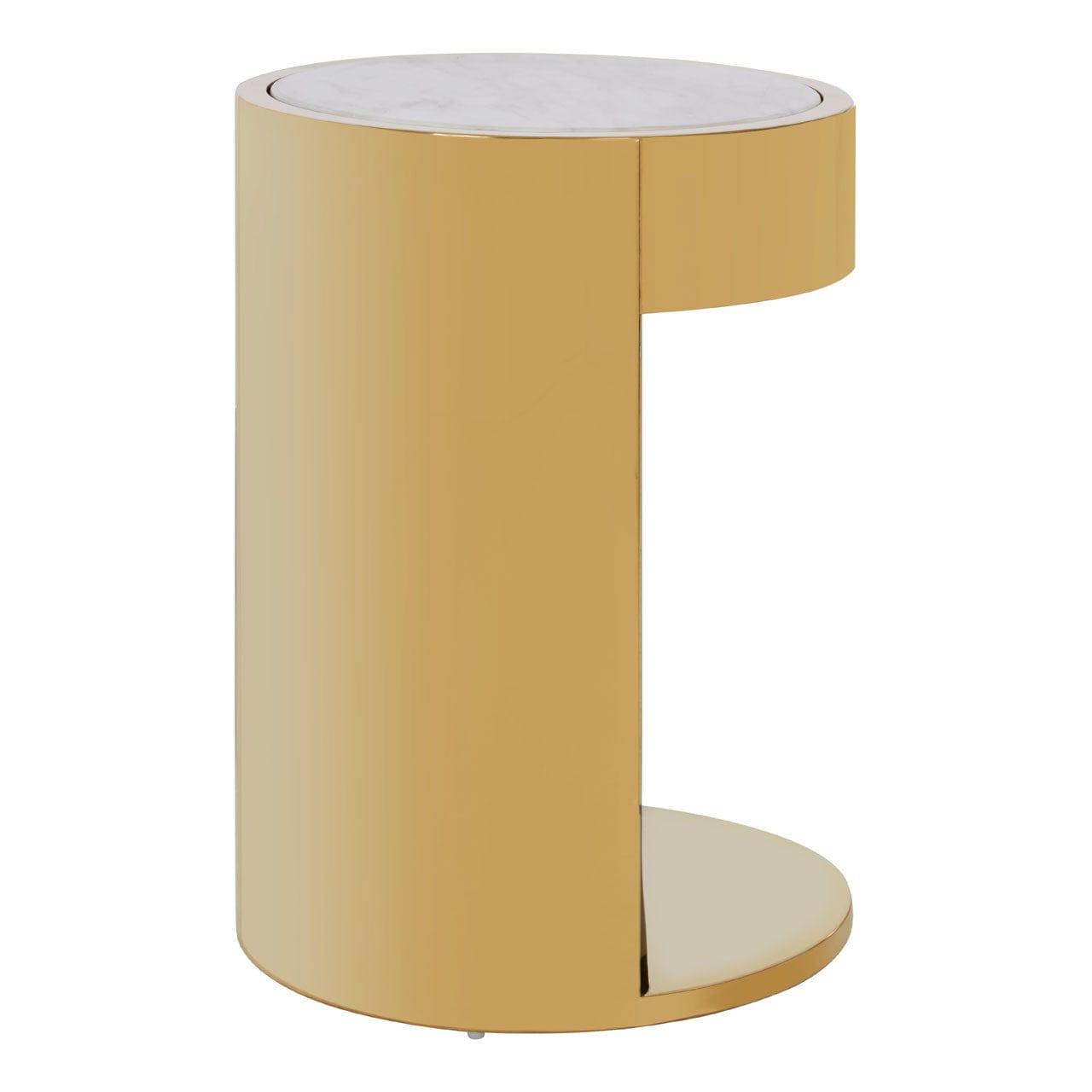 Hamilton Interiors Living Carlos Round Side Table House of Isabella UK