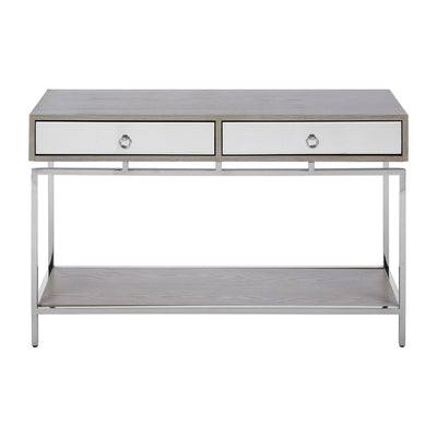 Hamilton Interiors, Chelsea Townhouse Silver Console Table - House of Isabella UK