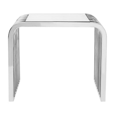 Hamilton Interiors, Clare Slatted End Table - House of Isabella UK