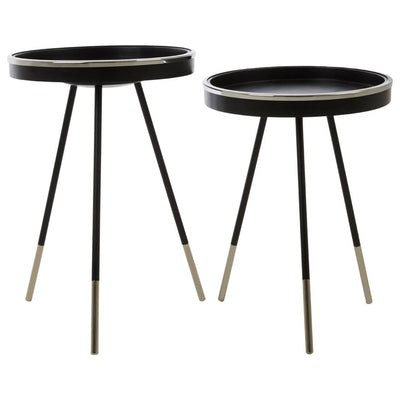 Hamilton Interiors Living Halle Set Of 2 Side Tables House of Isabella UK