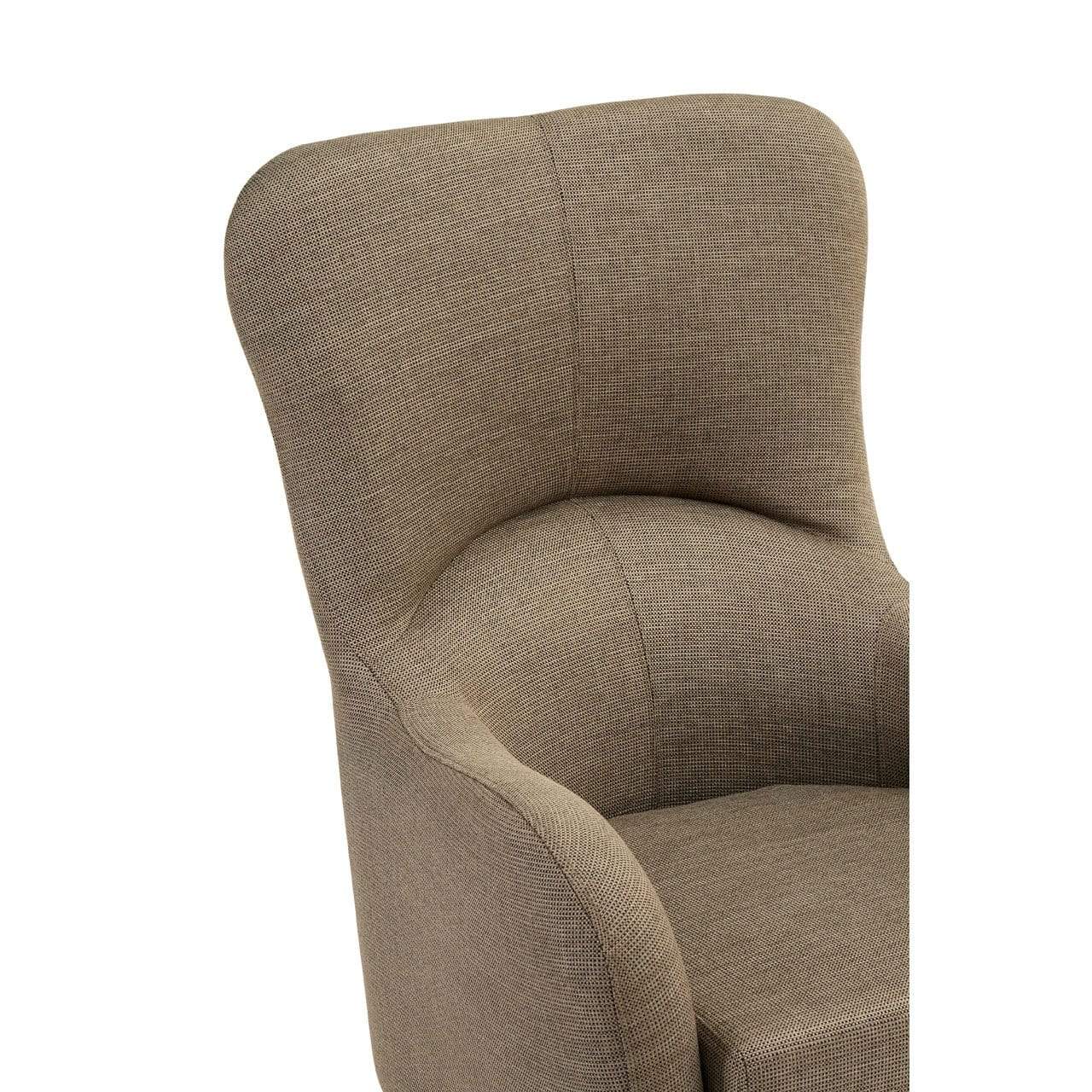 Hamilton Interiors Living Kendall Mink Fabric Chair House of Isabella UK