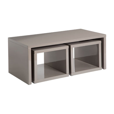 Hamilton Interiors, Madrid Coffee Table With 2 Under Tables - House of Isabella UK