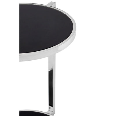 Hamilton Interiors Living Novo Side Table With Rounded Base House of Isabella UK