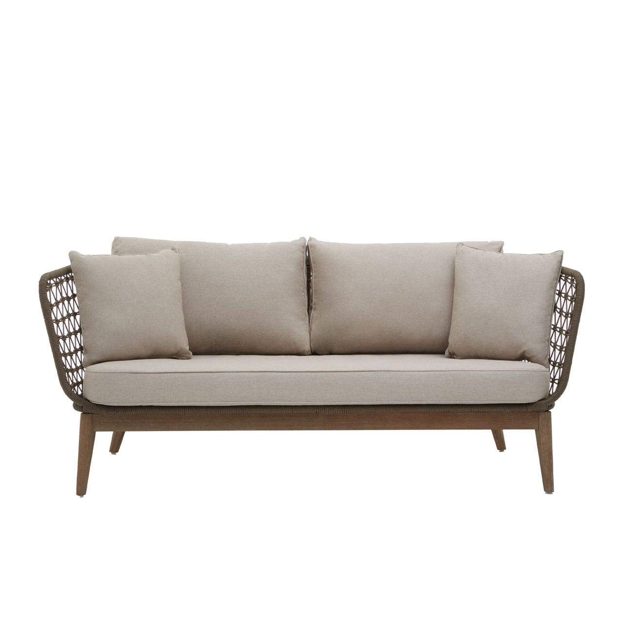 Opus Three Seat Grey Sofa