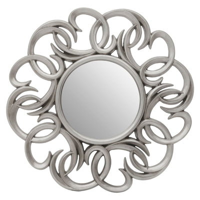 Hamilton Interiors Mirrors Entwined Silver Swirl Wall Mirror House of Isabella UK