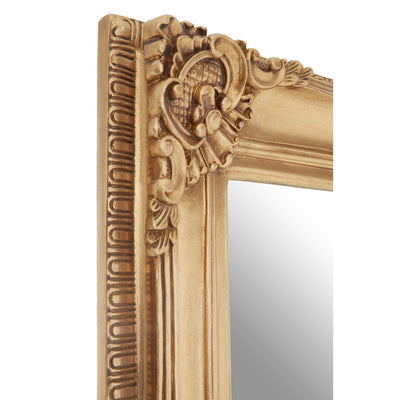 Hamilton Interiors Mirrors Marseille Gold Finish Bead / Reel Wall Mirror House of Isabella UK