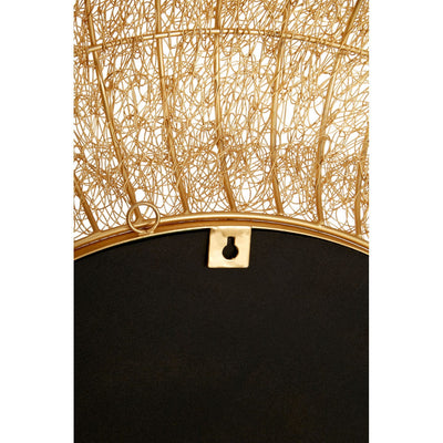 Hamilton Interiors Mirrors Templar Gold Finish Wall Mirror House of Isabella UK