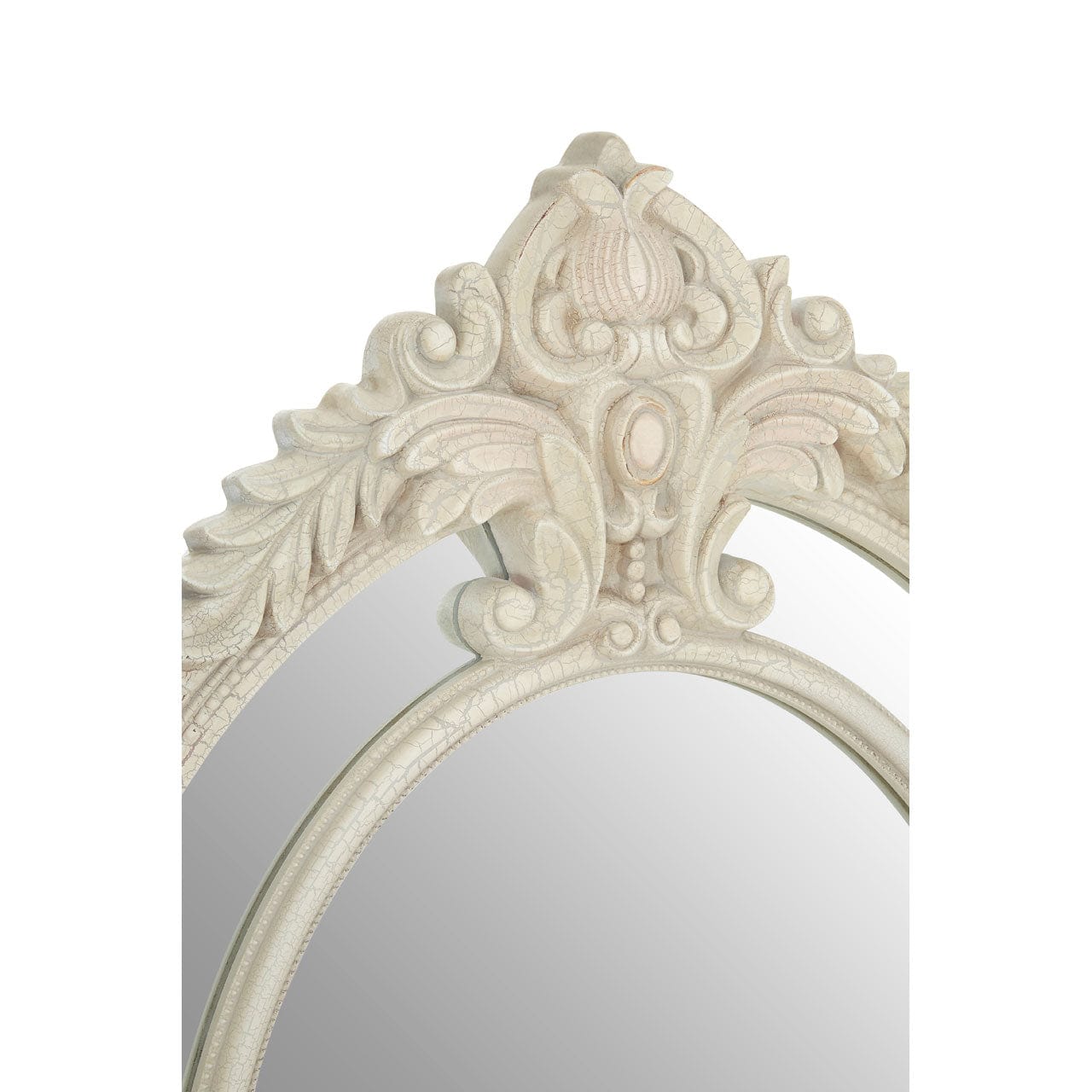 Hamilton Interiors Mirrors White Finish Wall Mirror House of Isabella UK