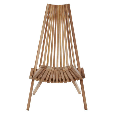 Hamilton Interiors Outdoors Manado Wooden Lounge Chair House of Isabella UK