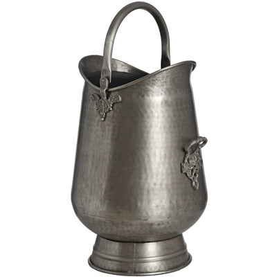 Hill Interiors Accessories Antique Pewter Coal Bucket House of Isabella UK