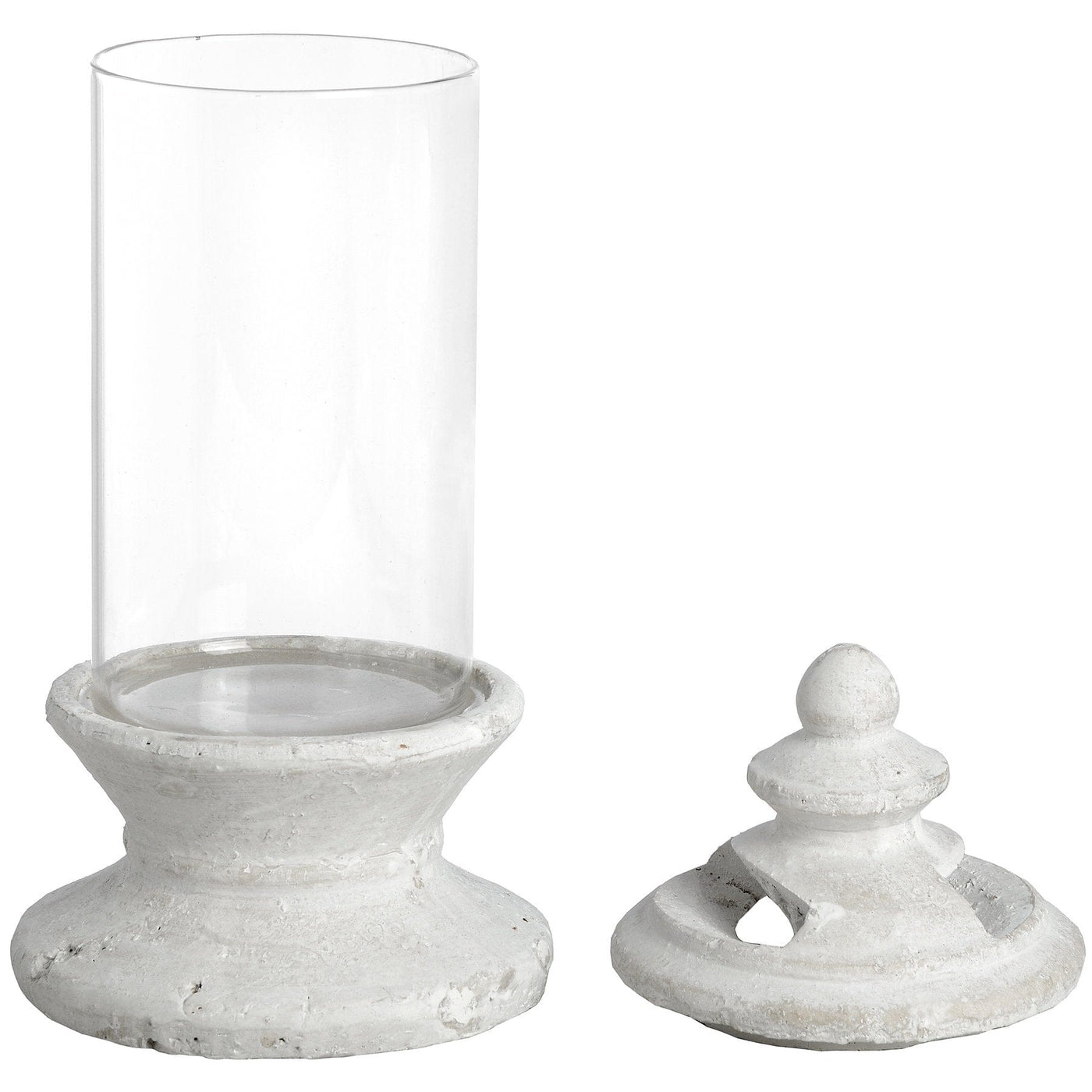 Hill Interiors Accessories Glass Candle Holder House of Isabella UK