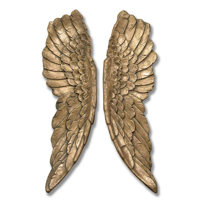 Hill Interiors Accessories Gold Large Angel Wings House of Isabella UK