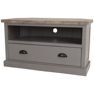 Hill Interiors Living The Oxley Collection Corner TV Unit House of Isabella UK
