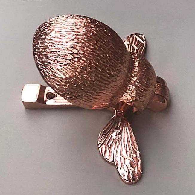House of Isabella, Rose Gold Copper Bee Door Knocker - House of Isabella UK