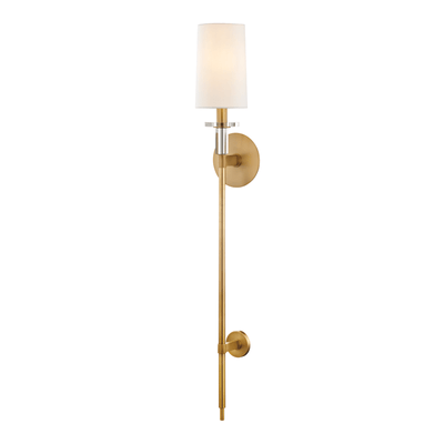 Hudson Valley Lighting Lighting AMHERST Aged Brass Wall Sconce 91.44 House of Isabella UK