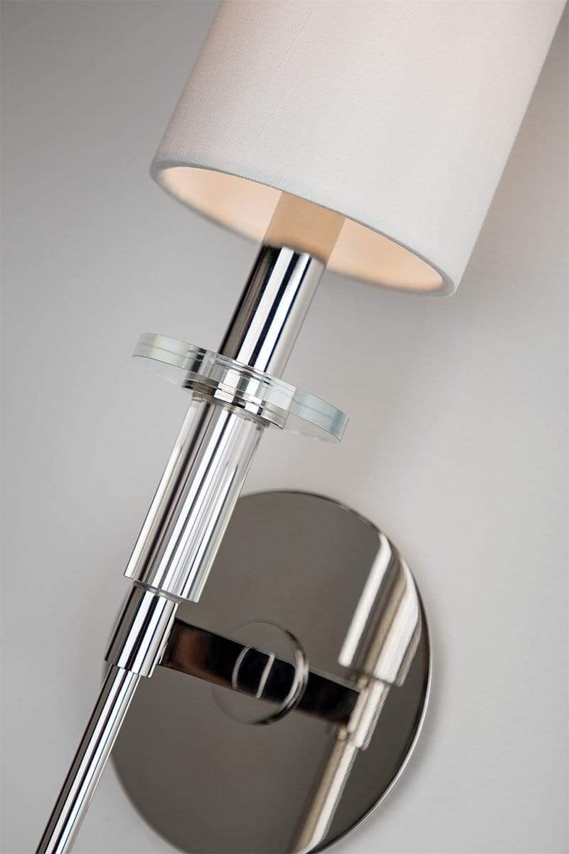 Hudson Valley Lighting Lighting AMHERST Polished Nickel Wall Sconce 2 House of Isabella UK