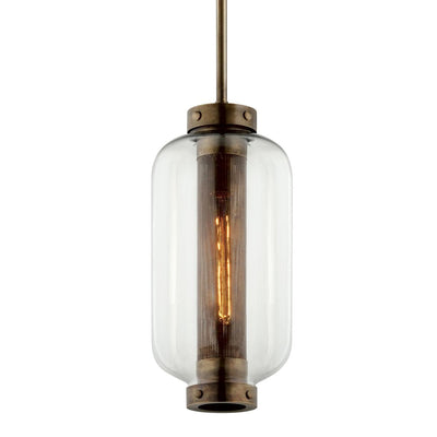 Hudson Valley Lighting Lighting ATWATER Vintage Brass Pendant House of Isabella UK