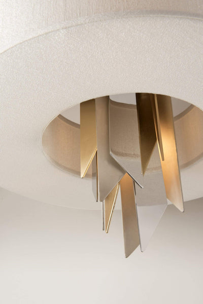 Hudson Valley Lighting Lighting MODERNIST Silver - Gold Leaf Pendant House of Isabella UK