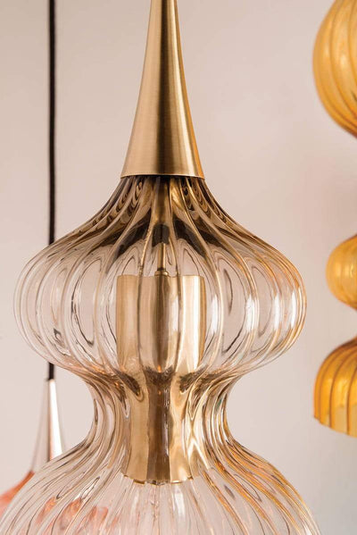Hudson Valley Lighting Lighting POMFRET Aged Brass Pendant House of Isabella UK