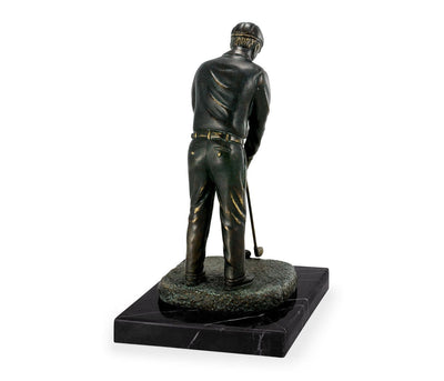 Jonathan Charles Accessories Jonathan Charles Bookends Golfer in Dark Bronze House of Isabella UK