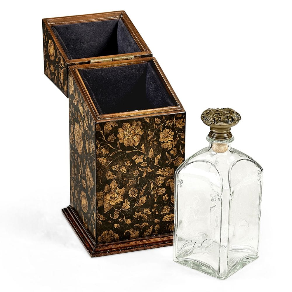 Jonathan Charles Accessories Jonathan Charles Decanter Regency with Case - Black House of Isabella UK