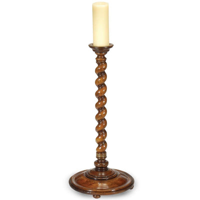 Jonathan Charles Accessories Jonathan Charles Floor Standing Candlestick Twisted House of Isabella UK