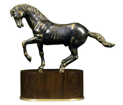 Jonathan Charles Accessories Jonathan Charles Horse Sculpture in Antique Bronze House of Isabella UK