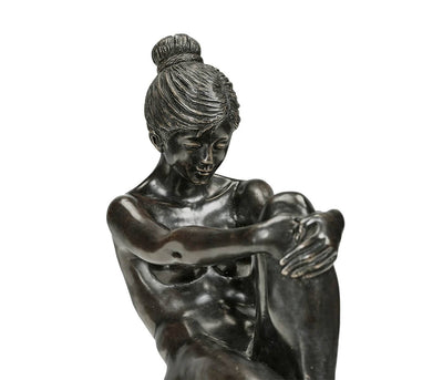 Jonathan Charles Accessories Jonathan Charles Nude Girl Figurine Bookends - Dark Bronze House of Isabella UK