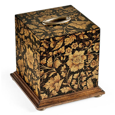 Jonathan Charles Accessories Jonathan Charles Tissue Box Regency - Black House of Isabella UK