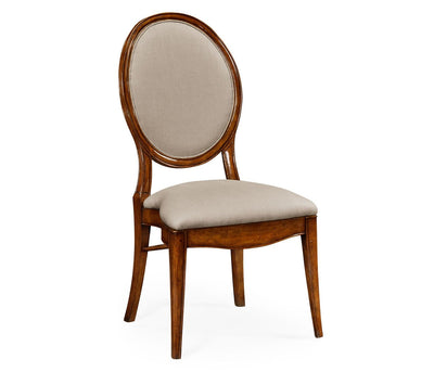 Jonathan Charles Dining Jonathan Charles Dining Chair Monarch Spoon Back in Walnut - Mazo House of Isabella UK