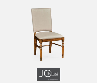 Jonathan Charles Dining Jonathan Charles Dining Chair Rustic in Mazo - Country Walnut House of Isabella UK