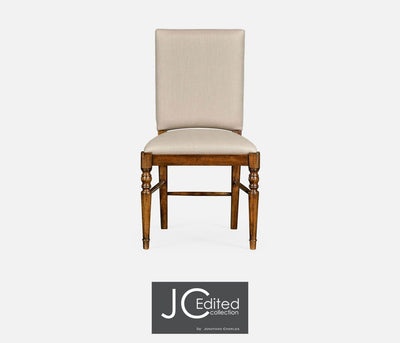 Jonathan Charles Dining Jonathan Charles Dining Chair Rustic in Mazo - Country Walnut House of Isabella UK