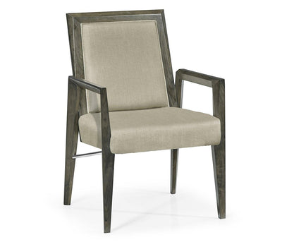 Jonathan Charles Dining Jonathan Charles Dining Chair with Arms in Grey Walnut - Mazo House of Isabella UK