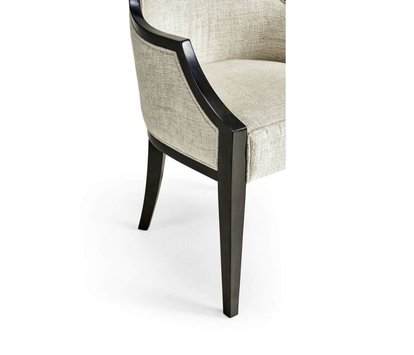 Jonathan Charles Dining Jonathan Charles Dining Chair with Arms Smoked Grey Eucalyptus in Shambala House of Isabella UK