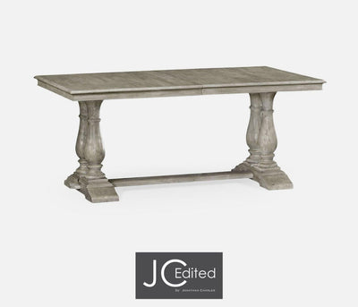 Jonathan Charles Dining Jonathan Charles Extending Refectory Dining Table Rustic - Rustic Grey House of Isabella UK