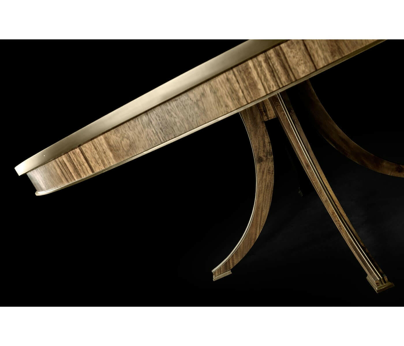 Jonathan Charles Golden Amber Round Dining Table– House of Isabella UK