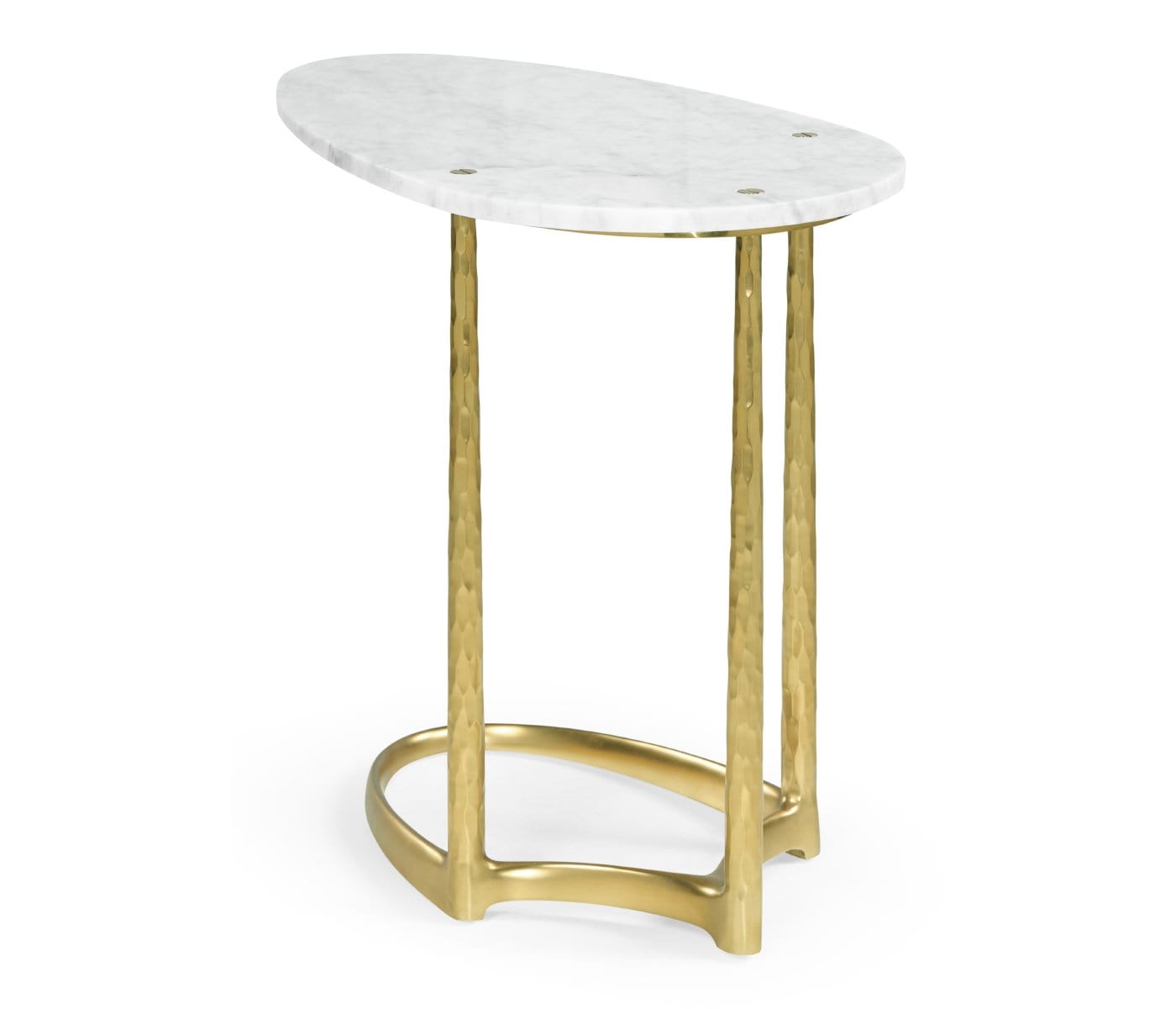 Jonathan Charles Dining Jonathan Charles Supper Table in Satin Gold Brass House of Isabella UK