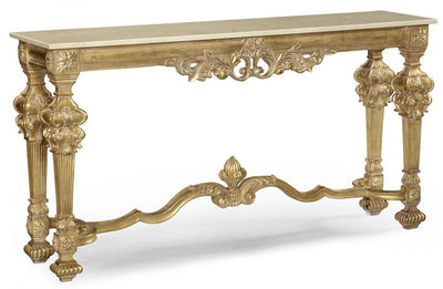 Jonathan Charles Living Jonathan Charles Console Table Baroque with Marble Top House of Isabella UK
