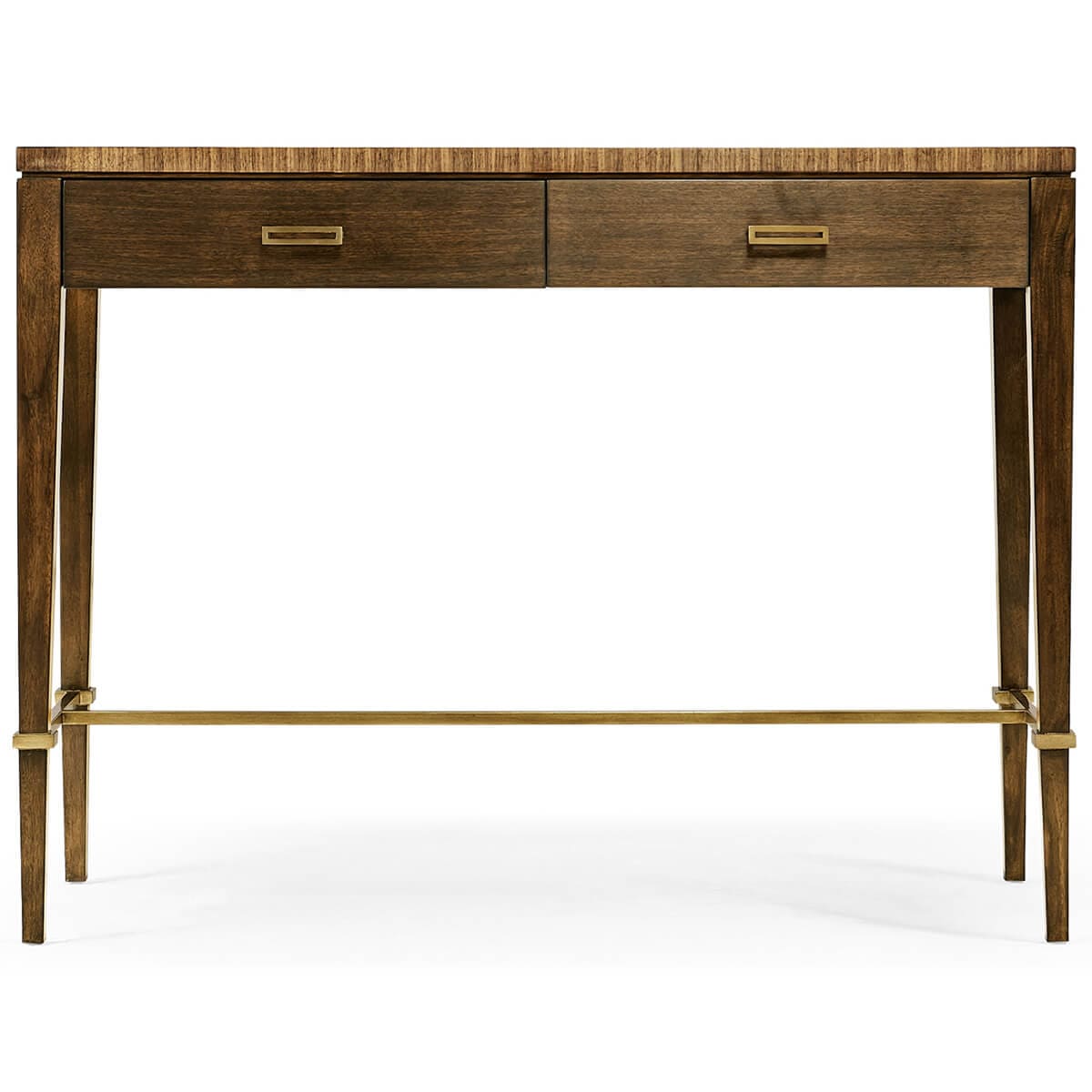 Jonathan Charles Living Jonathan Charles Console Table Walnut Bookmatched House of Isabella UK